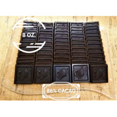 86% Cacao Chocolate Couverture  (8 oz.)